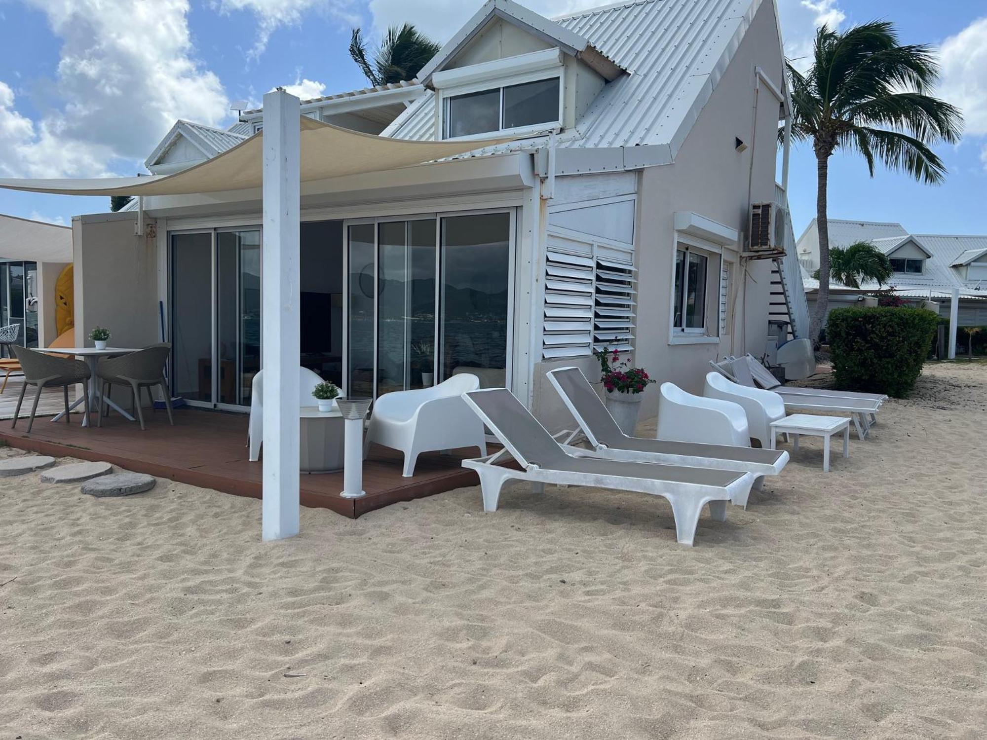 Sandy Ground Sweet Home Sxm Baie Nettle Pieds Dans L'Eau מראה חיצוני תמונה